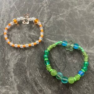 Colorful Beaded Bracelets Set
